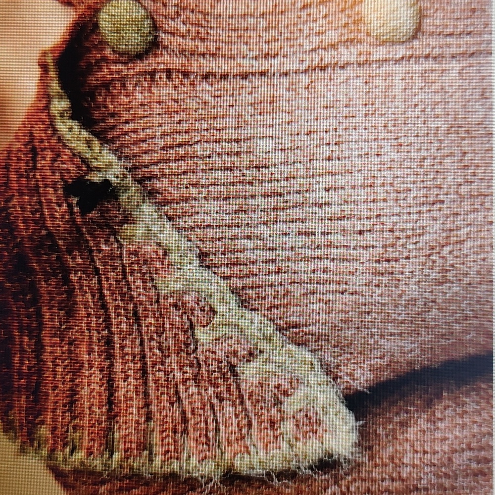 NWT Contrast Stitch Cardigan - Picture 4 of 4